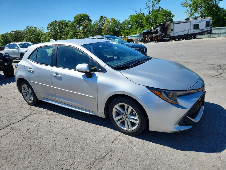 2019 Toyota Corolla Hatchback მანქანა იყიდება აუქციონზე, vin: JTNK4RBE7K3037733, აუქციონის ნომერი: 53101956