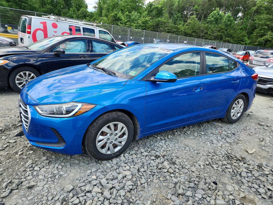 Aukcja sprzedaży 2017 Hyundai Elantra, vin: KMHD74LF7HU392205, numer aukcji: 55040316