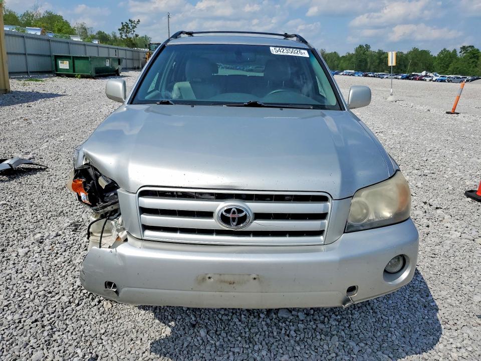 2007 Toyota Highlander მანქანა იყიდება აუქციონზე, vin: JTEEP21A870211411, აუქციონის ნომერი: 54235026