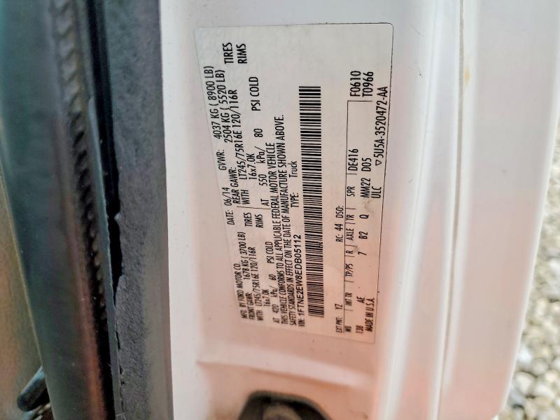 Aukcja sprzedaży 2014 Ford Econoline, vin: 1FTNE2EW8EDB05112, numer aukcji: 54476536