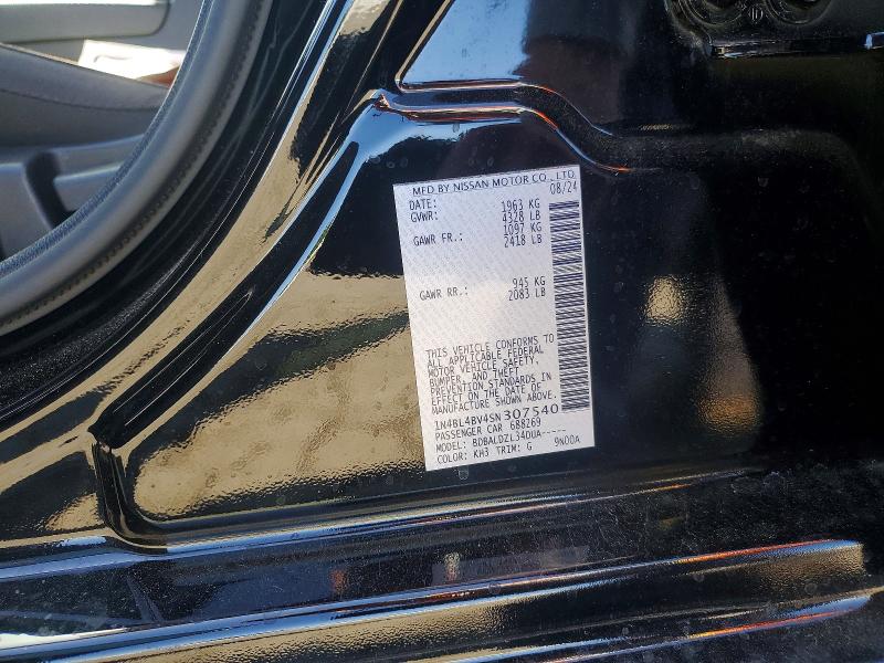 Продаж на аукціоні авто 2025 Nissan Altima, vin: 1N4BL4BV4SN307540, номер лоту: 53137336