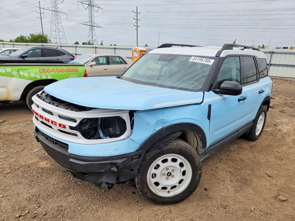 54196706 :رقم المزاد ، 3FMCR9G69RRE64253 vin ، 2024 Ford Bronco Sport مزاد بيع