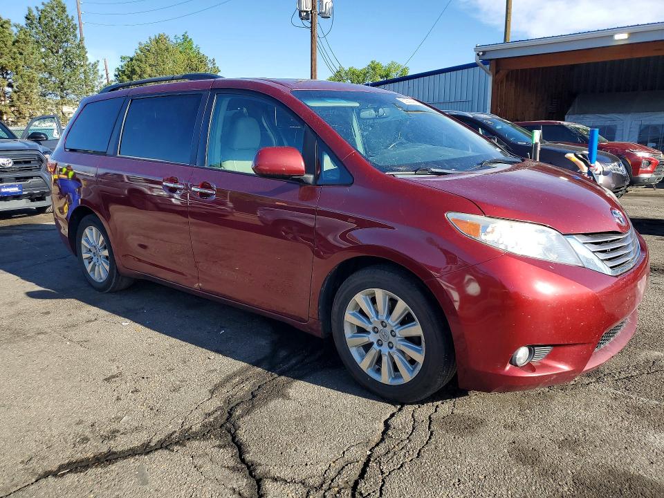 Продажа на аукционе авто 2015 Toyota Sienna, vin: 5TDDK3DC3FS095693, номер лота: 53258946