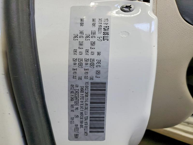 2017 Dodge Grand Caravan მანქანა იყიდება აუქციონზე, vin: 2C4RDGCG6HR783243, აუქციონის ნომერი: 54399386