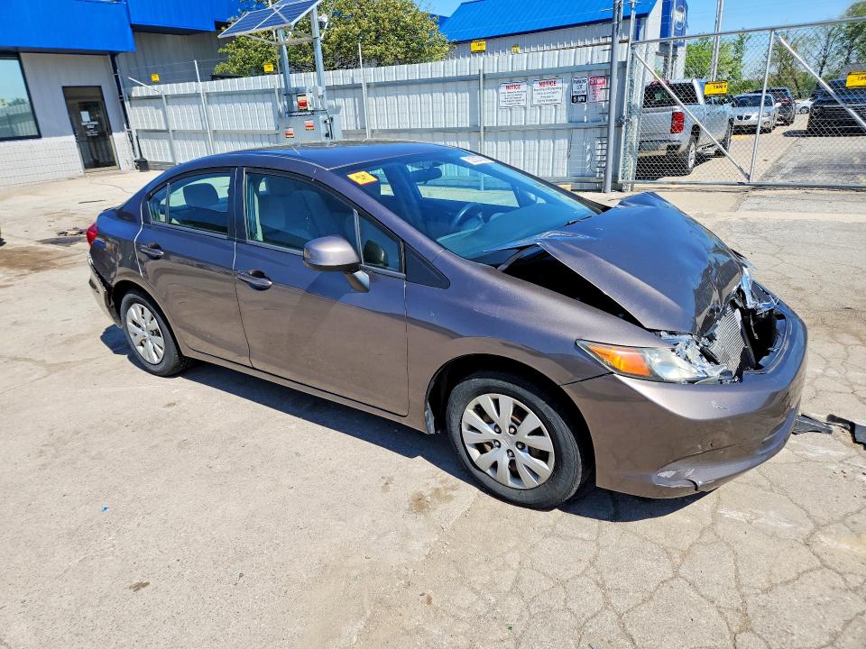 2012 Honda Civic მანქანა იყიდება აუქციონზე, vin: 19XFB2F53CE339446, აუქციონის ნომერი: 52337456