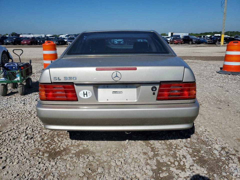 1995 Mercedes-benz Sl მანქანა იყიდება აუქციონზე, vin: WDBFA63E4SF109951, აუქციონის ნომერი: 53180426