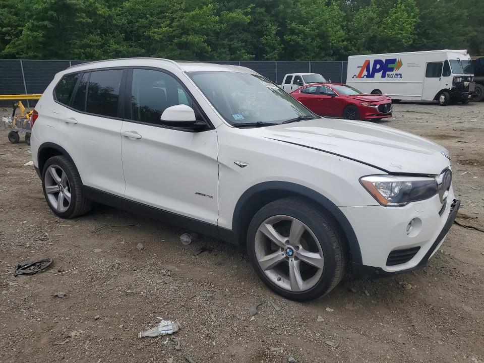 Продаж на аукціоні авто 2017 Bmw X3, vin: 5UXWX9C34H0T24630, номер лоту: 54246276