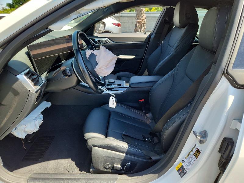 Aukcja sprzedaży 2024 Bmw I4, vin: WBY73AW02RFT37099, numer aukcji: 54217946
