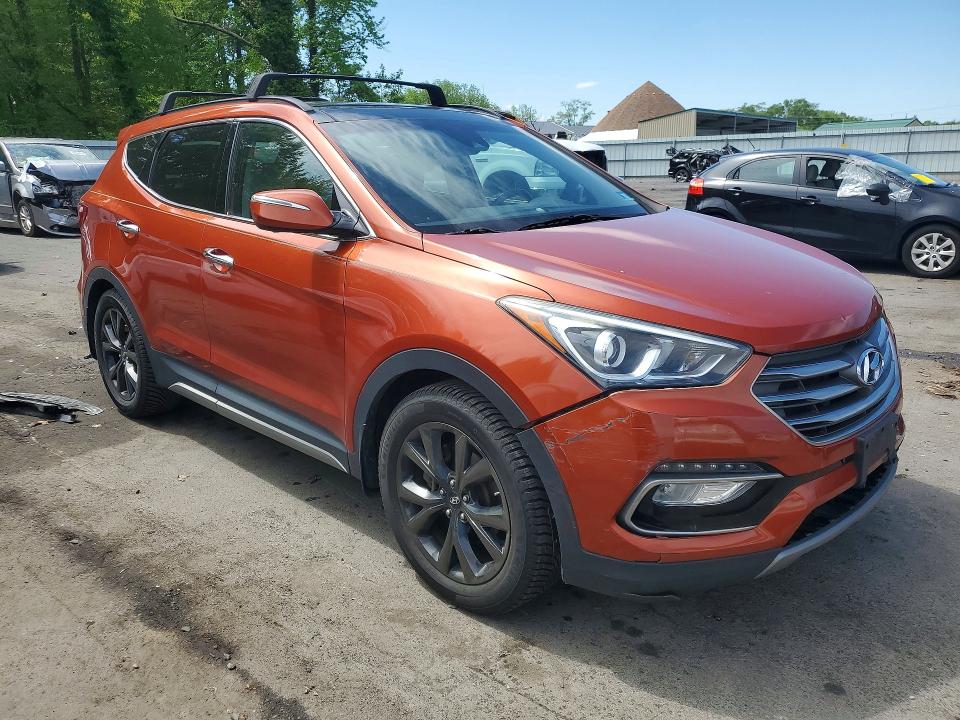 2017 Hyundai Santa Fe Sport მანქანა იყიდება აუქციონზე, vin: 5XYZWDLA9HG407712, აუქციონის ნომერი: 52995996