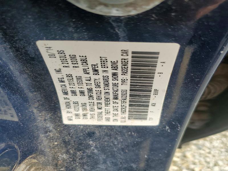 Aukcja sprzedaży 2015 Honda Accord, vin: 1HGCR2F75FA029050, numer aukcji: 53244746