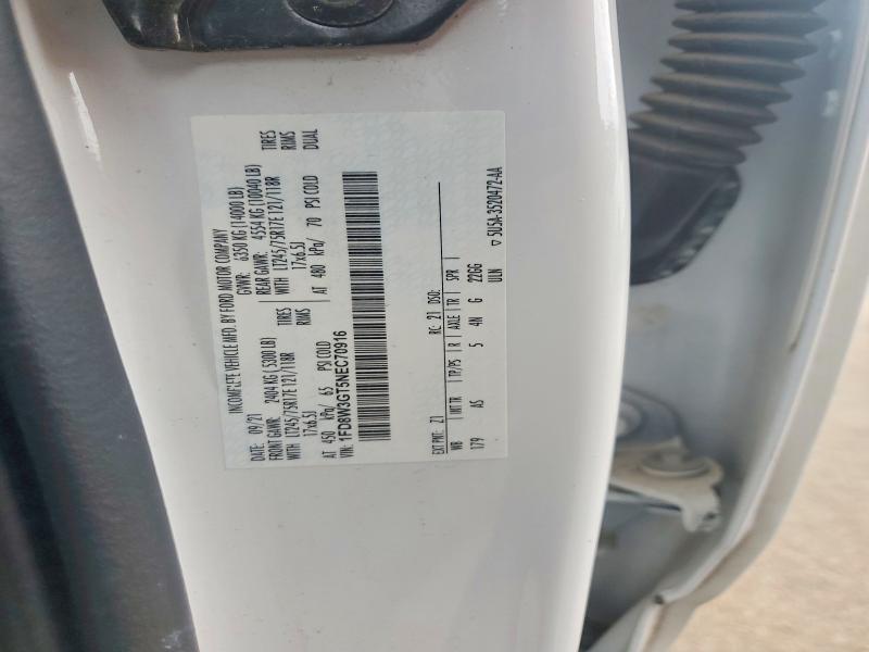 2022 Ford F350 მანქანა იყიდება აუქციონზე, vin: 1FD8W3GT5NEC70916, აუქციონის ნომერი: 52691546