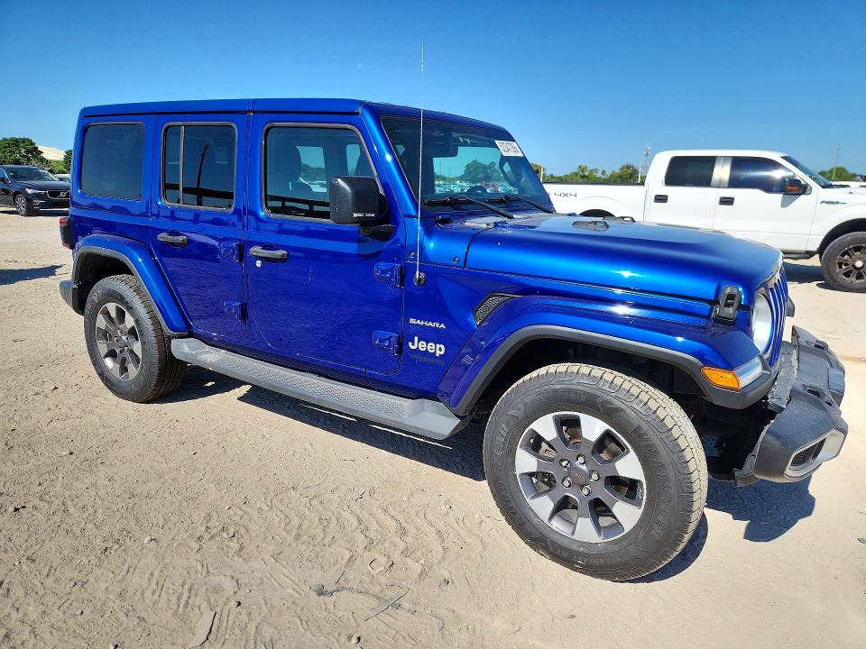 52347266 :رقم المزاد ، 1C4HJXEN7JW262495 vin ، 2018 Jeep Wrangler Unlimited مزاد بيع