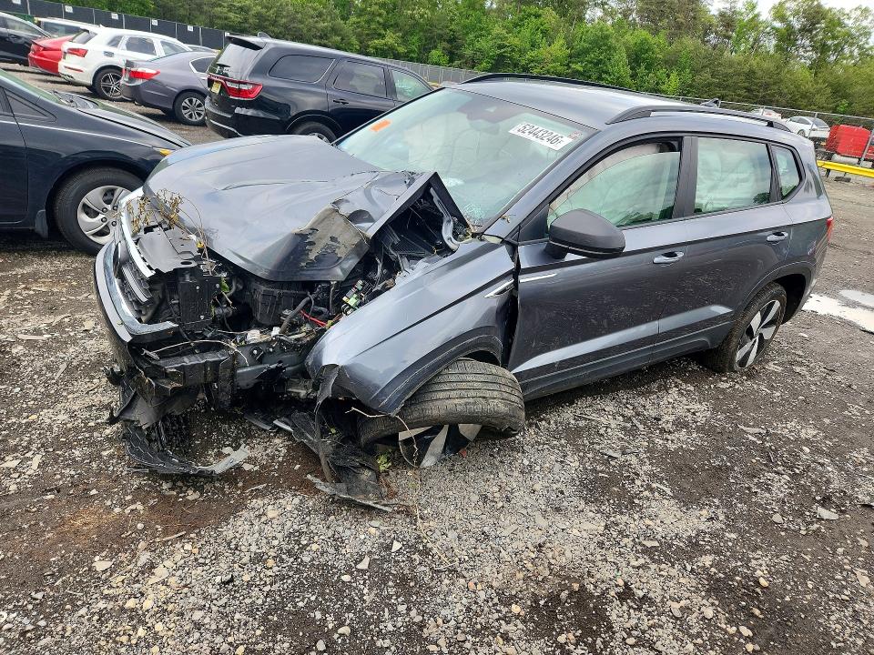 2024 Volkswagen Taos მანქანა იყიდება აუქციონზე, vin: 3VV8X7B23RM019269, აუქციონის ნომერი: 52443246
