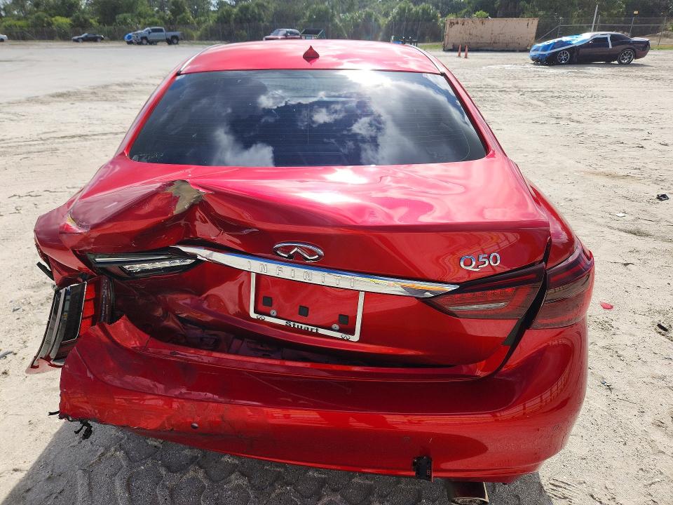 Продажа на аукционе авто 2022 Infiniti Q50, vin: JN1EV7BP9NM311231, номер лота: 54262956