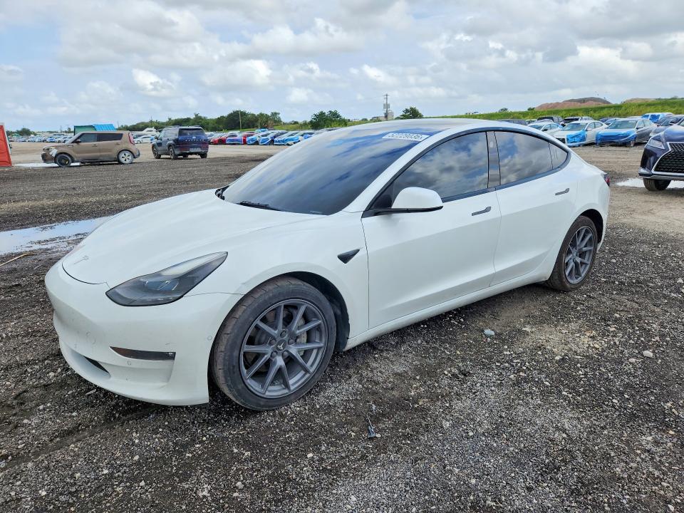 Продаж на аукціоні авто 2022 Tesla Model 3, vin: 5YJ3E1EB1NF205558, номер лоту: 52229036