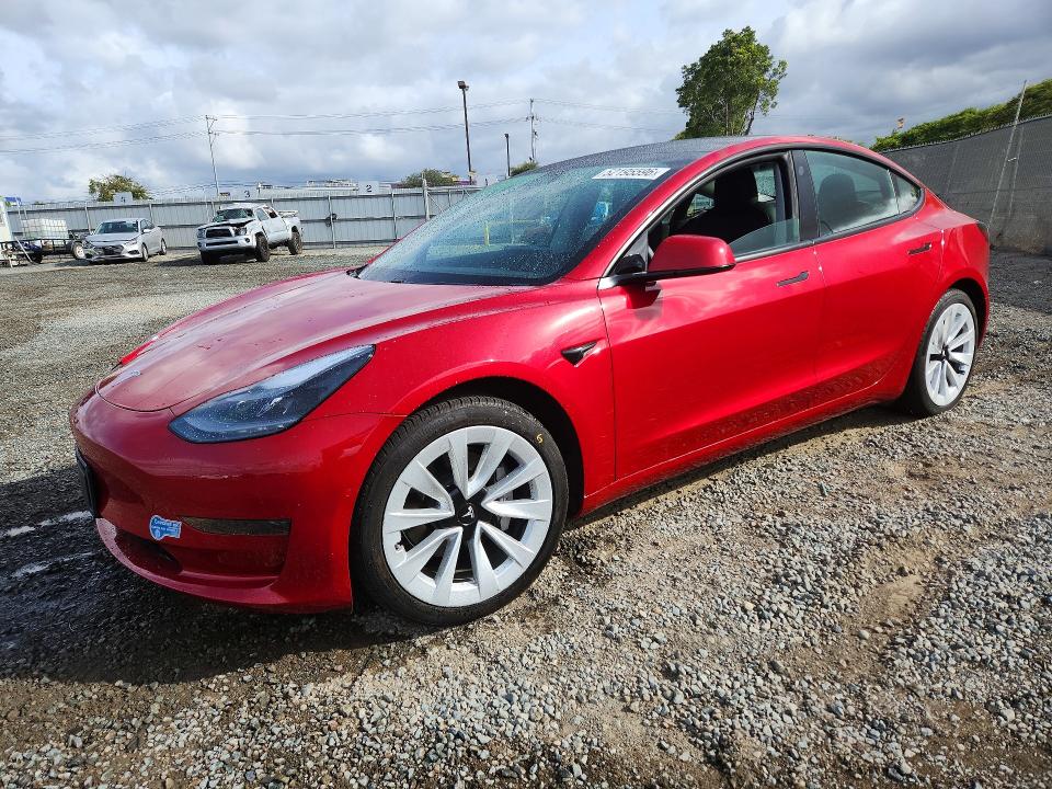 Aukcja sprzedaży 2021 Tesla Model 3, vin: 5YJ3E1EAXMF996162, numer aukcji: 52195596
