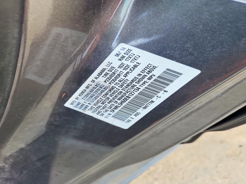 54058016 :رقم المزاد ، 5FNRL5H60EB127134 vin ، 2014 Honda Odyssey مزاد بيع