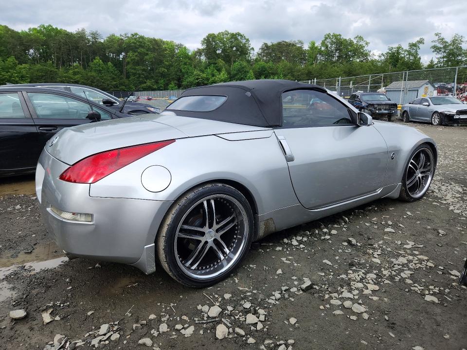 2005 Nissan 350z მანქანა იყიდება აუქციონზე, vin: JN1AZ36A65M754230, აუქციონის ნომერი: 55011936