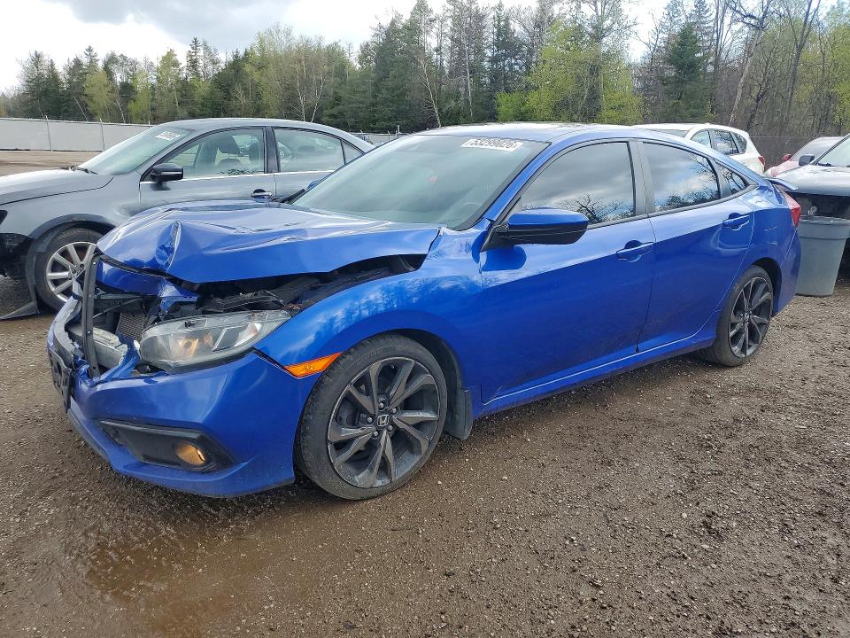 Продажа на аукционе авто 2019 Honda Civic, vin: 2HGFC2F82KH024665, номер лота: 53299026