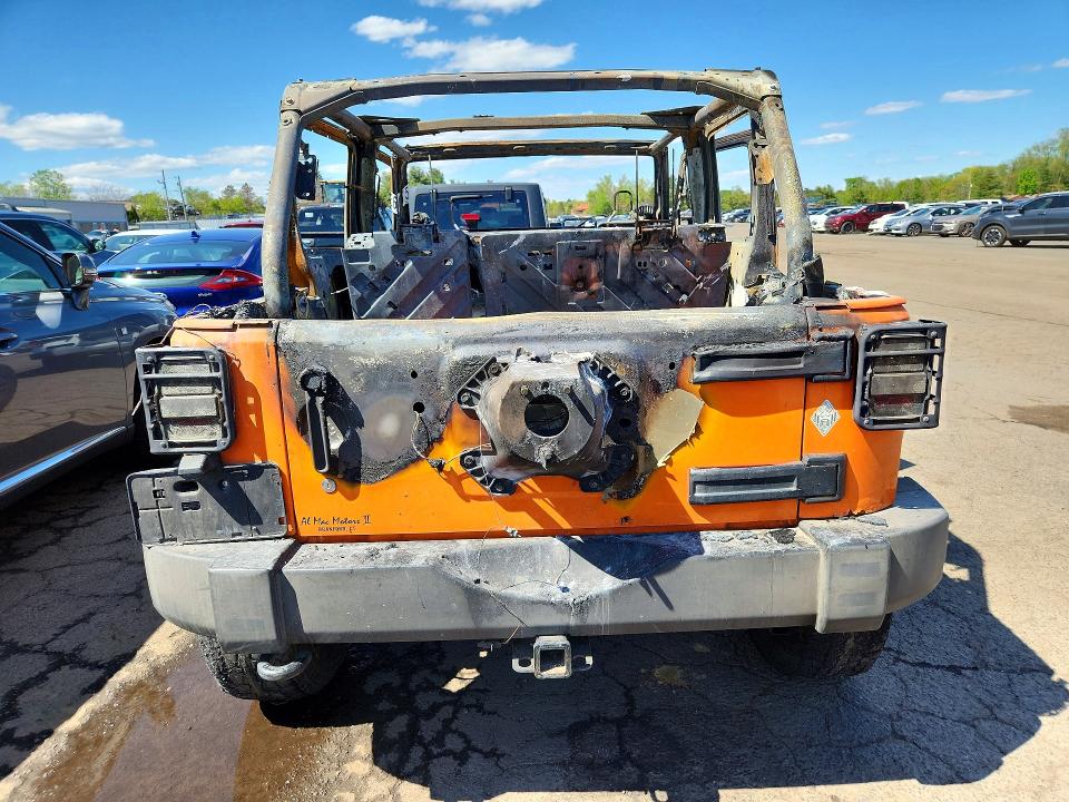 2013 Jeep Wrangler Unlimited მანქანა იყიდება აუქციონზე, vin: 1C4BJWEG4DL510323, აუქციონის ნომერი: 52655336