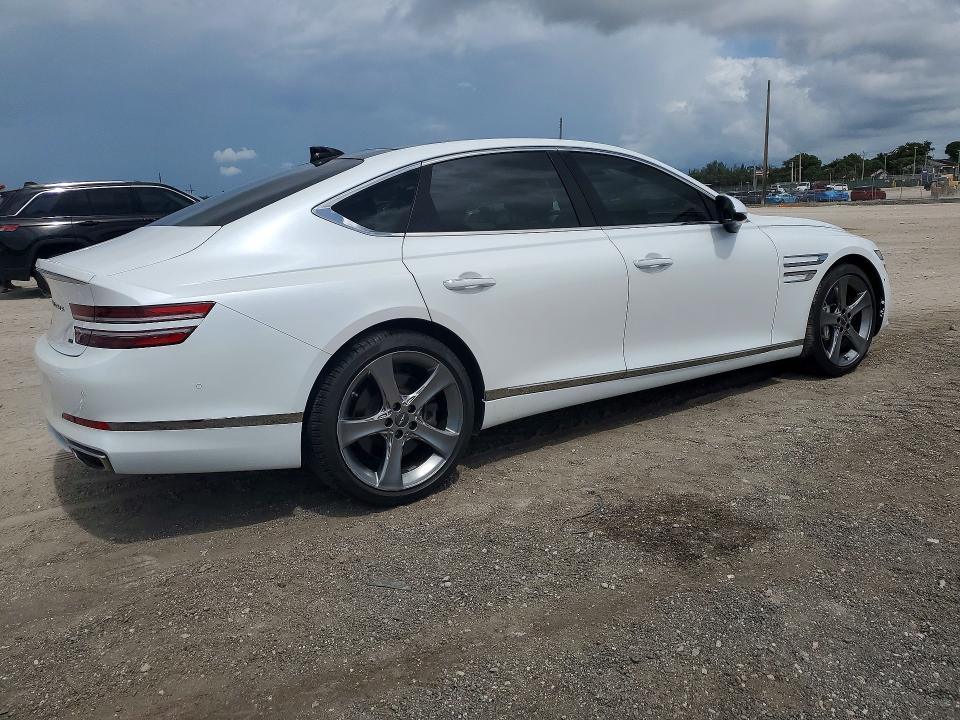 Aukcja sprzedaży 2021 Genesis G80, vin: KMTGC4SD1MU048345, numer aukcji: 55129306