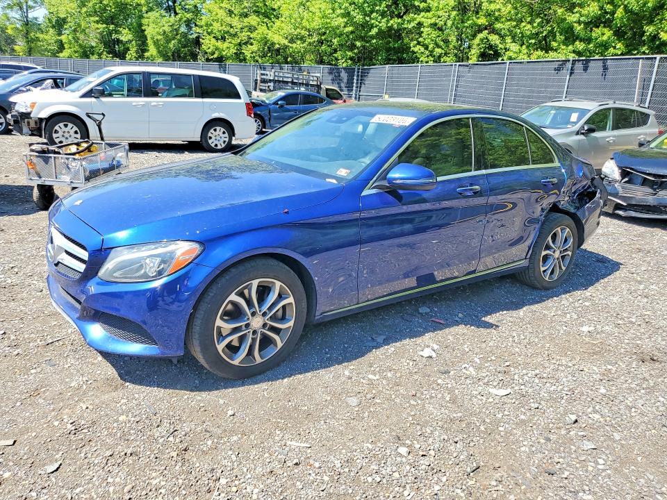 2017 Mercedes-benz C მანქანა იყიდება აუქციონზე, vin: WDDWF4KB6HR243727, აუქციონის ნომერი: 52033106