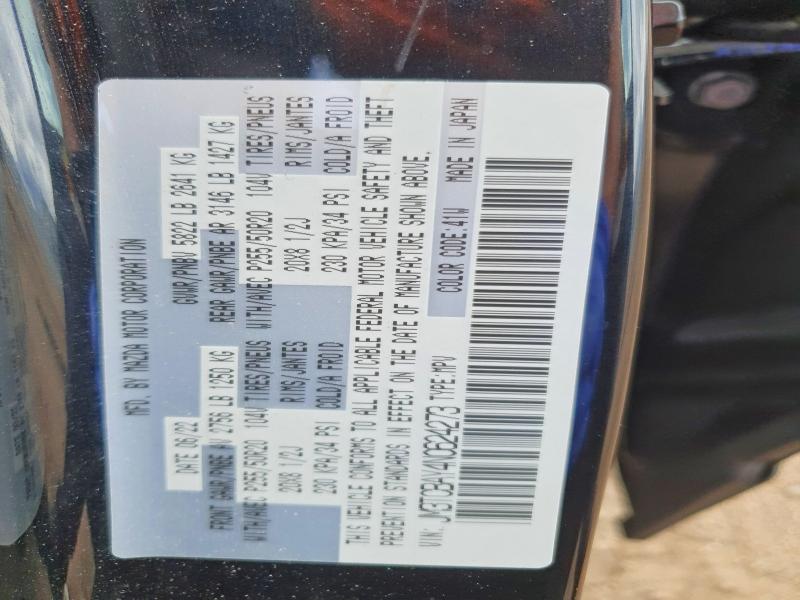 Aukcja sprzedaży 2022 Mazda Cx-9, vin: JM3TCBAY4N0624273, numer aukcji: 52451776