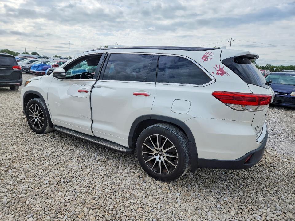 49440846 :رقم المزاد ، 5TDKZRFH6HS516999 vin ، 2017 Toyota Highlander مزاد بيع