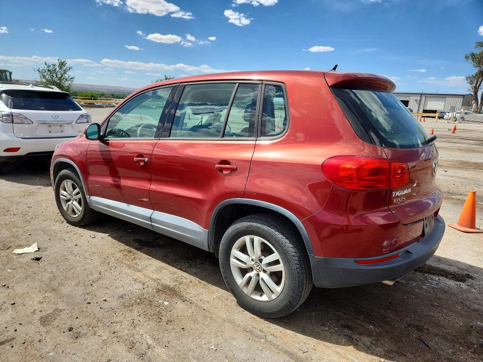 54606946 :رقم المزاد ، WVGAV7AX4CW002163 vin ، 2012 Volkswagen Tiguan مزاد بيع