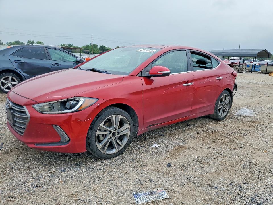 Auction sale of the 2017 Hyundai Elantra, vin: KMHD84LF6HU160790, lot number: 52183216
