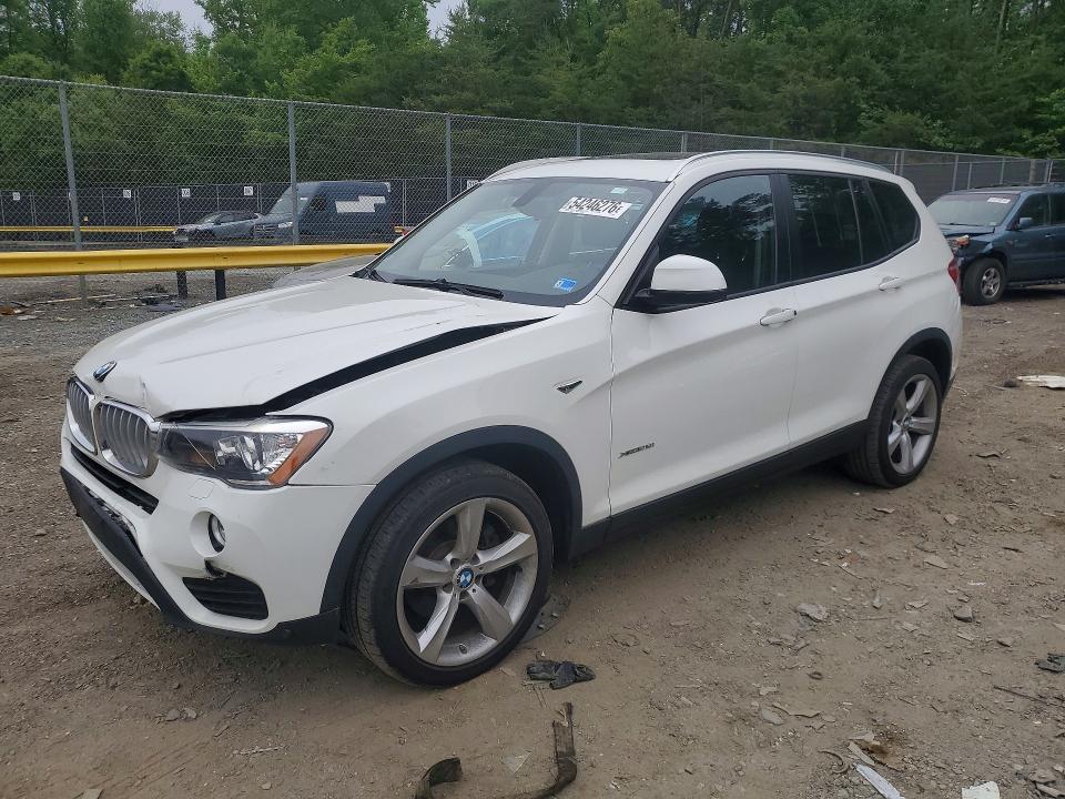 Продаж на аукціоні авто 2017 Bmw X3, vin: 5UXWX9C34H0T24630, номер лоту: 54246276