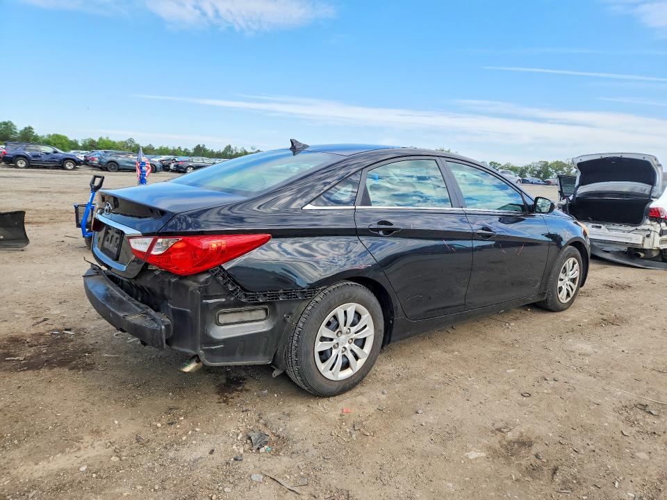 53538636 :رقم المزاد ، 5NPEB4AC8BH254674 vin ، 2011 Hyundai Sonata مزاد بيع