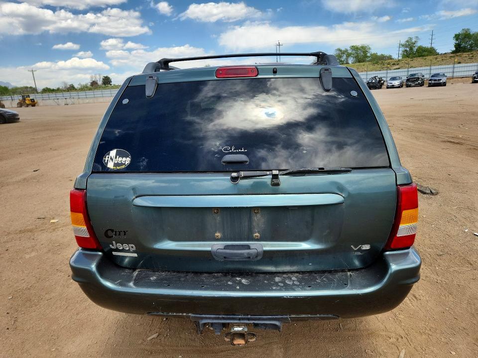 2002 Jeep Grand Cherokee მანქანა იყიდება აუქციონზე, vin: 1J8GW68J12C206709, აუქციონის ნომერი: 53650366