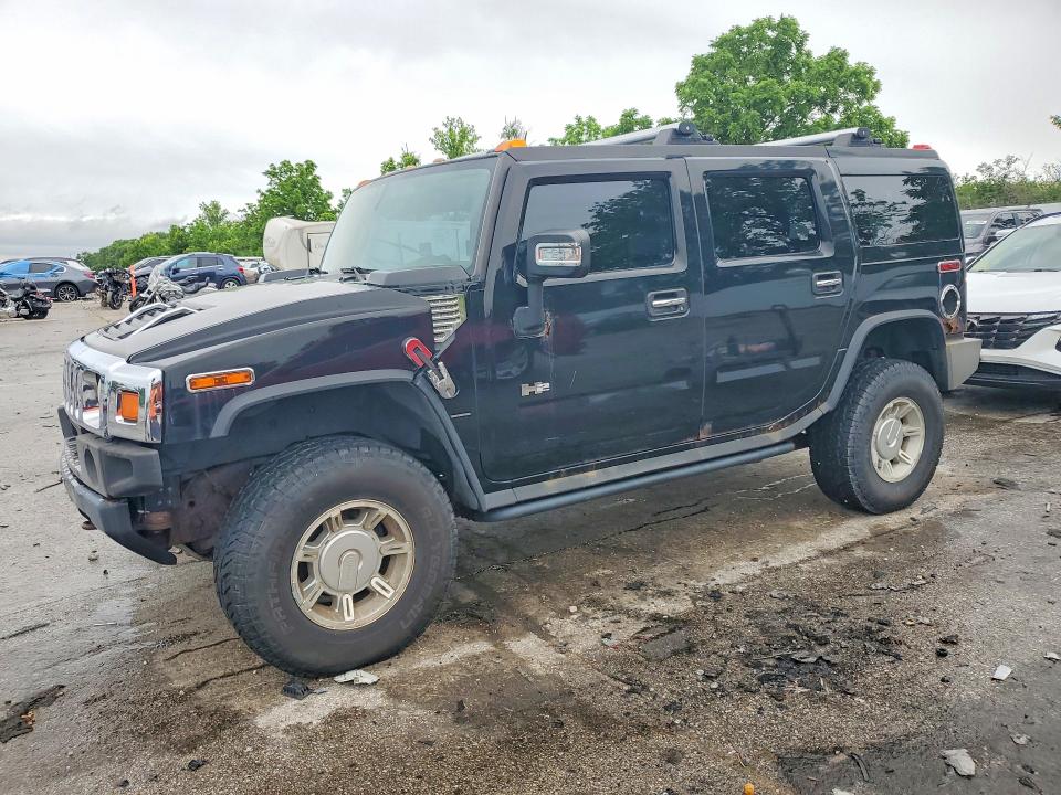 54164376 :رقم المزاد ، 5GRGN23U24H112847 vin ، 2004 Hummer H2 مزاد بيع