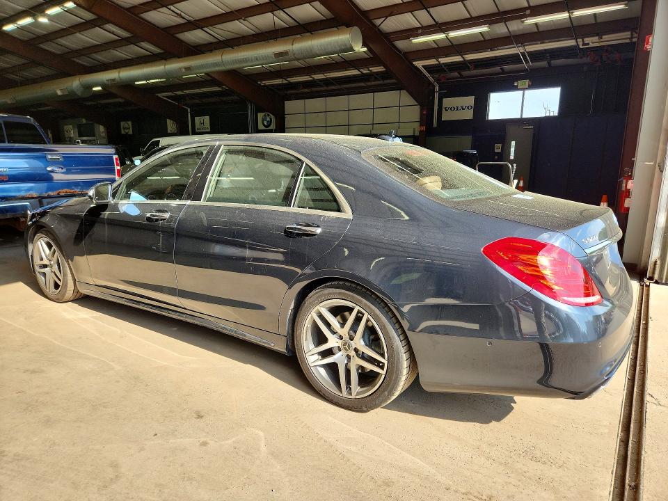 2015 Mercedes-benz S მანქანა იყიდება აუქციონზე, vin: WDDUG8FB1FA088487, აუქციონის ნომერი: 55403616