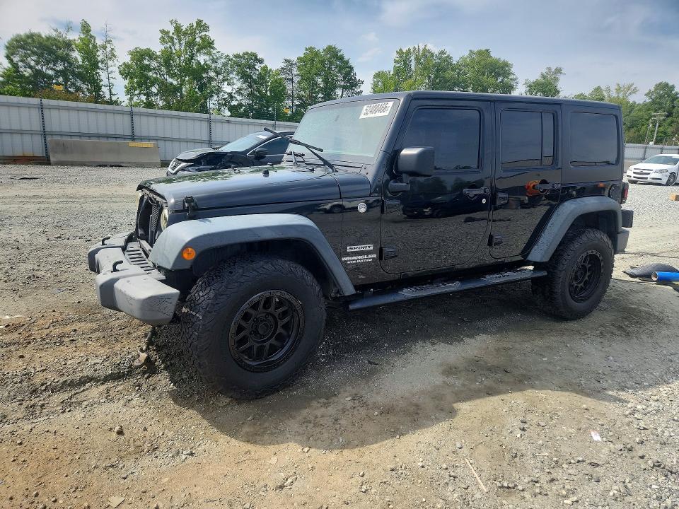 Aukcja sprzedaży 2015 Jeep Wrangler Unlimited, vin: 1C4BJWDG4FL508494, numer aukcji: 52400466