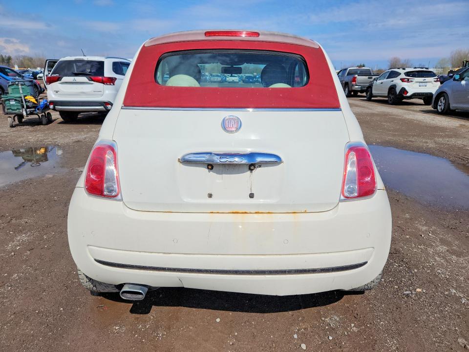 2012 Fiat 500 მანქანა იყიდება აუქციონზე, vin: 3C3CFFDR4CT130849, აუქციონის ნომერი: 51335116