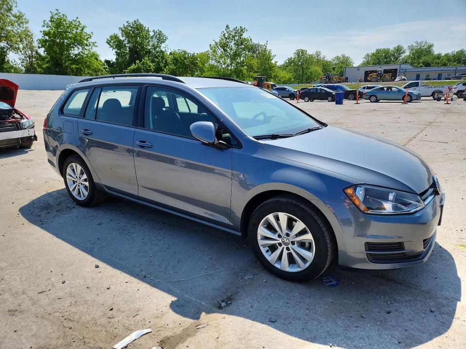 2017 Volkswagen Golf Sportwagen მანქანა იყიდება აუქციონზე, vin: 3VW017AU8HM507676, აუქციონის ნომერი: 53113066