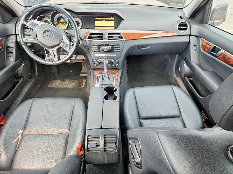 55007346 :رقم المزاد ، WDDGF8BB3CR192059 vin ، 2012 Mercedes-benz C مزاد بيع