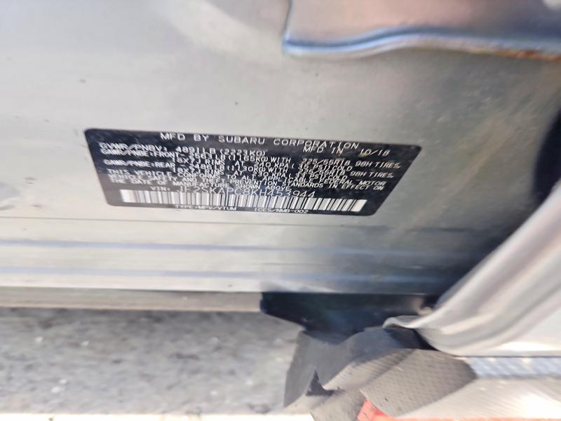 Продаж на аукціоні авто 2019 Subaru Forester, vin: JF2SKAPC8KH453944, номер лоту: 53760186