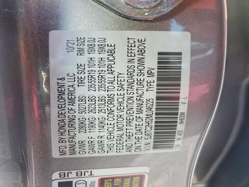 Aukcja sprzedaży 2021 Acura Rdx, vin: 5J8TC2H52ML046225, numer aukcji: 54753896