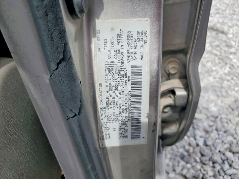 Продажа на аукционе авто 2002 Toyota 4runner, vin: JT3HN86RX20390802, номер лота: 54708416