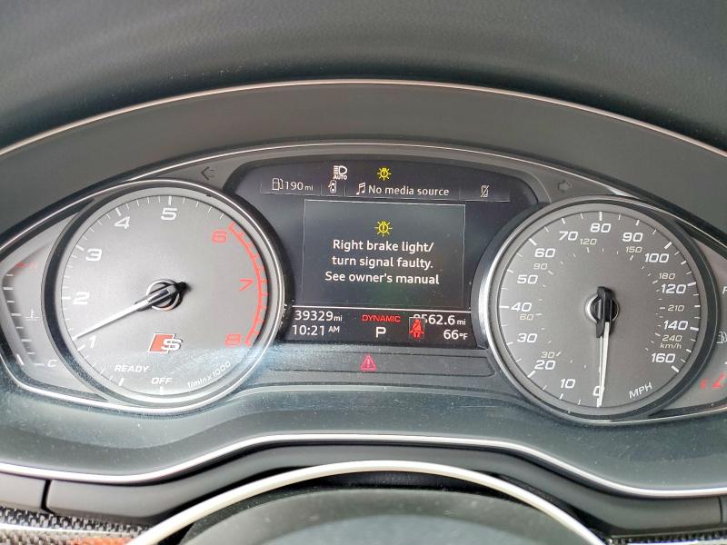54552046 :رقم المزاد ، WAUA4CF56NA028154 vin ، 2022 Audi S5 مزاد بيع