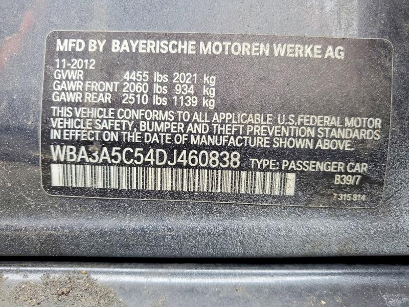 Продаж на аукціоні авто 2013 Bmw 328, vin: WBA3A5C54DJ460838, номер лоту: 53250486