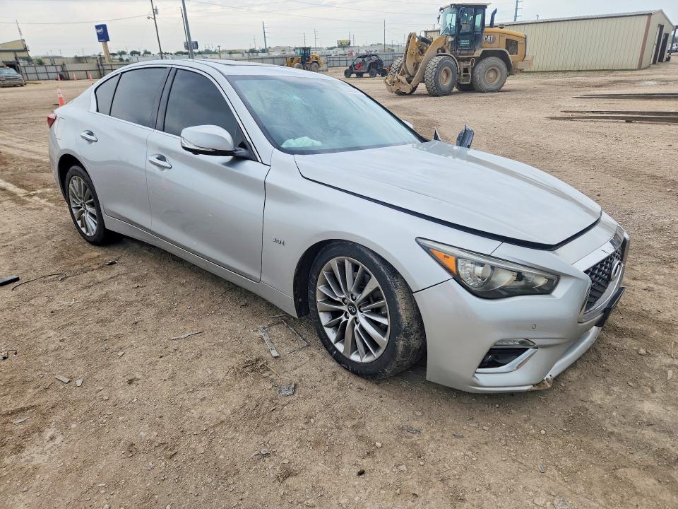 52502046 :رقم المزاد ، JN1EV7AP9JM366497 vin ، 2018 Infiniti Q50 مزاد بيع