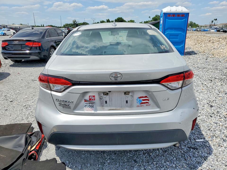 52353186 :رقم المزاد ، 5YFEPRAE1LP027945 vin ، 2020 Toyota Corolla مزاد بيع