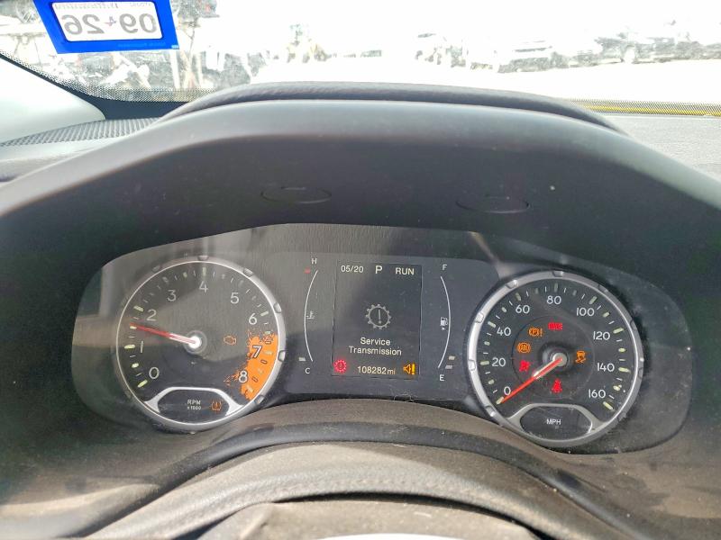 2017 Jeep Renegade მანქანა იყიდება აუქციონზე, vin: ZACCJAAB8HPE52753, აუქციონის ნომერი: 54243506