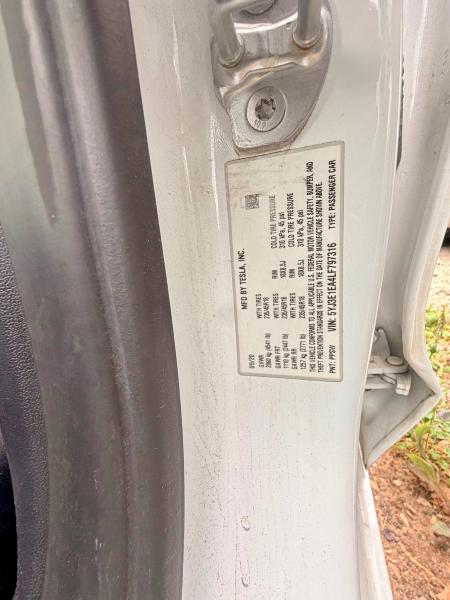52952696 :رقم المزاد ، 5YJ3E1EA4LF797316 vin ، 2020 Tesla Model 3 مزاد بيع
