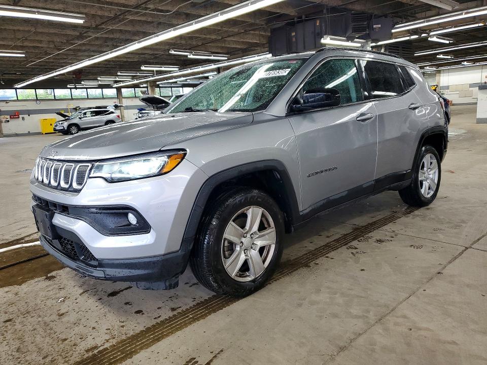 Aukcja sprzedaży 2022 Jeep Compass, vin: 3C4NJDBB2NT112415, numer aukcji: 53076936