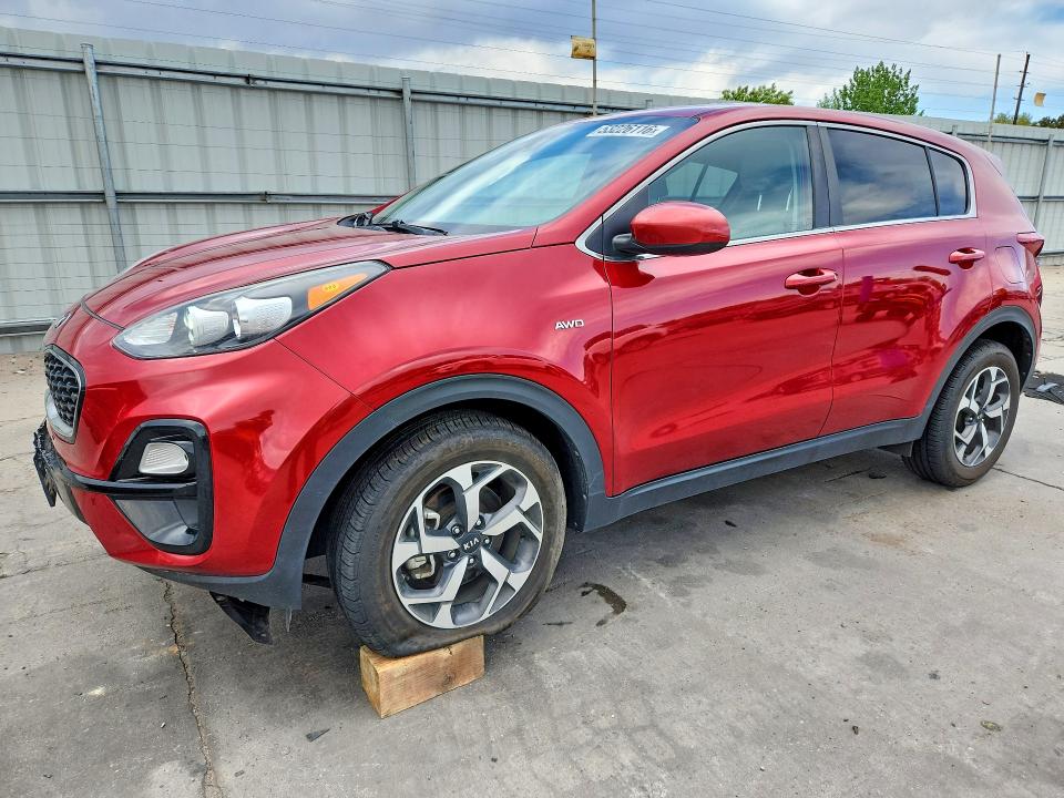 53226116 :رقم المزاد ، KNDPMCAC8L7658500 vin ، 2020 Kia Sportage مزاد بيع